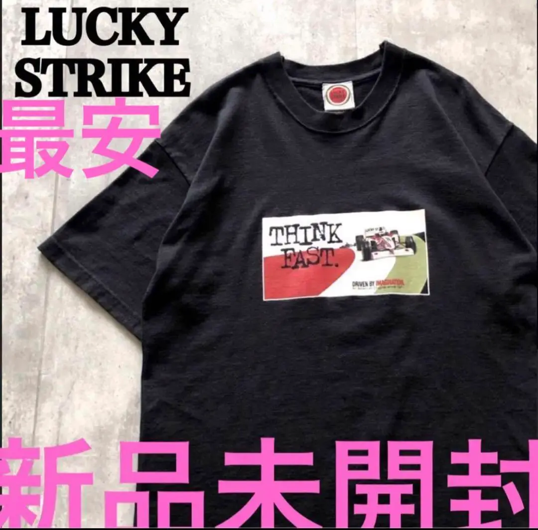 SUZUKI スズキ ラッキーストライク Tシャツ ワークス デッドストック 80s～ SUZUKI スズキ GAMMA ガンマ Tシャツ ラッキーストライク