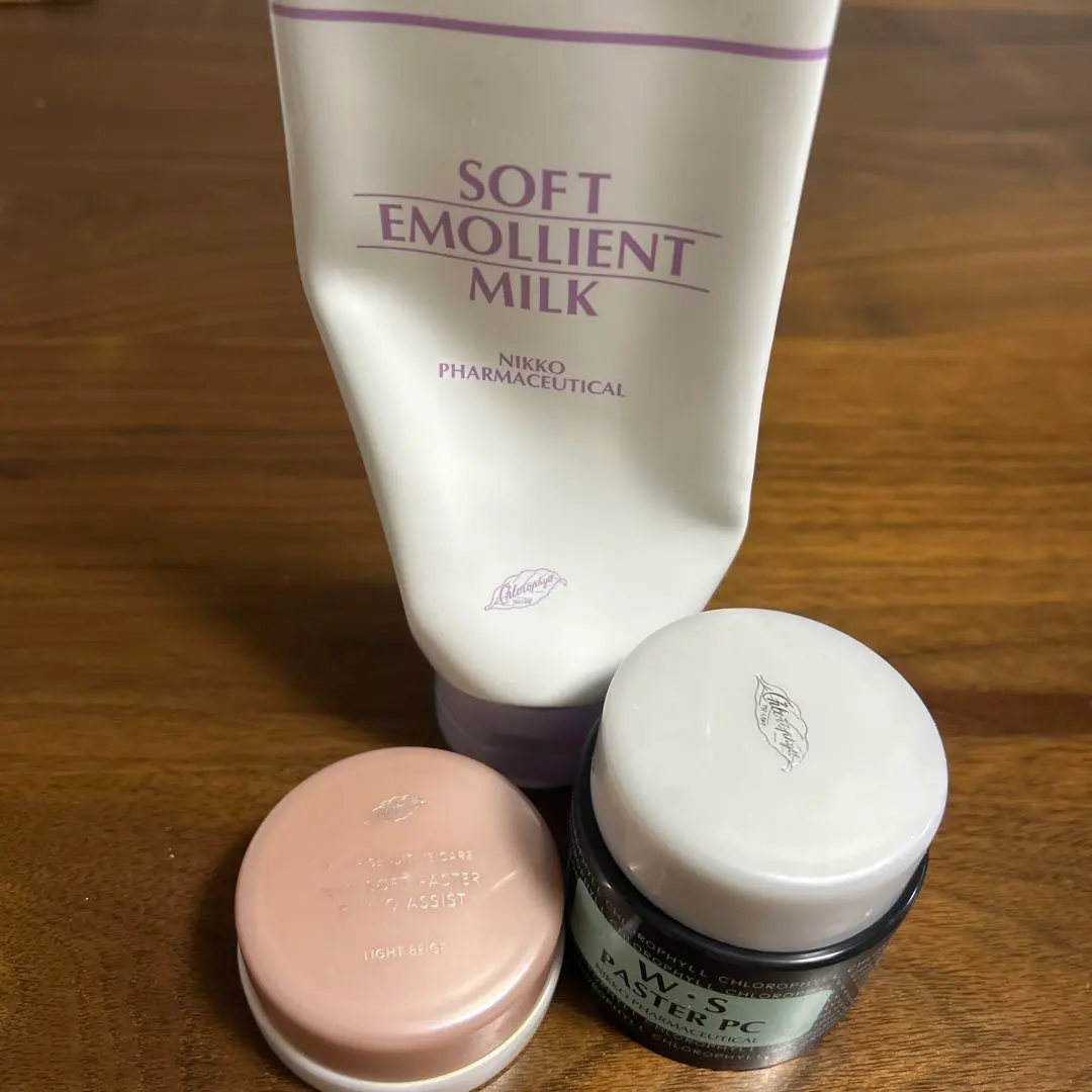 クロロフィル化粧品　WSパスターPC4個 新品未開封 緑のパックでニキビさよなら美肌こんにちは - W・SパスターPC