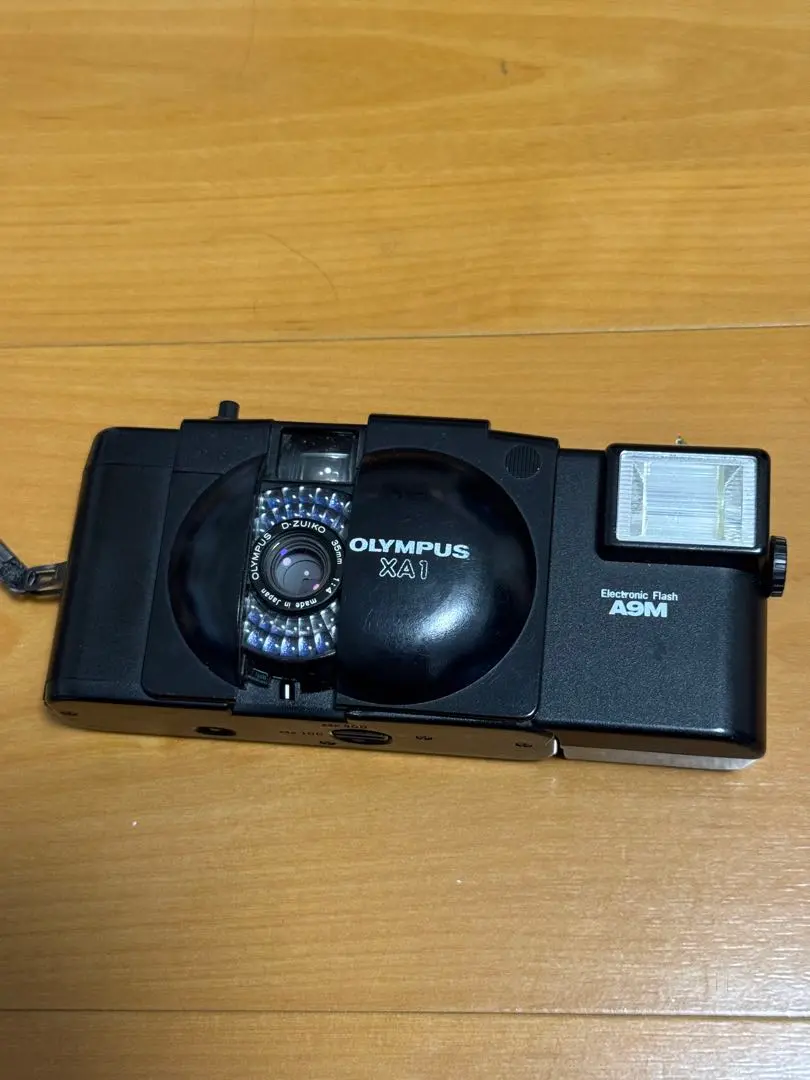 OLYMPUS オリンパス XA1 フラッシュ付き わたしのカメラ三昧 第28回 オリンパスのカプセルカメラ「XA1