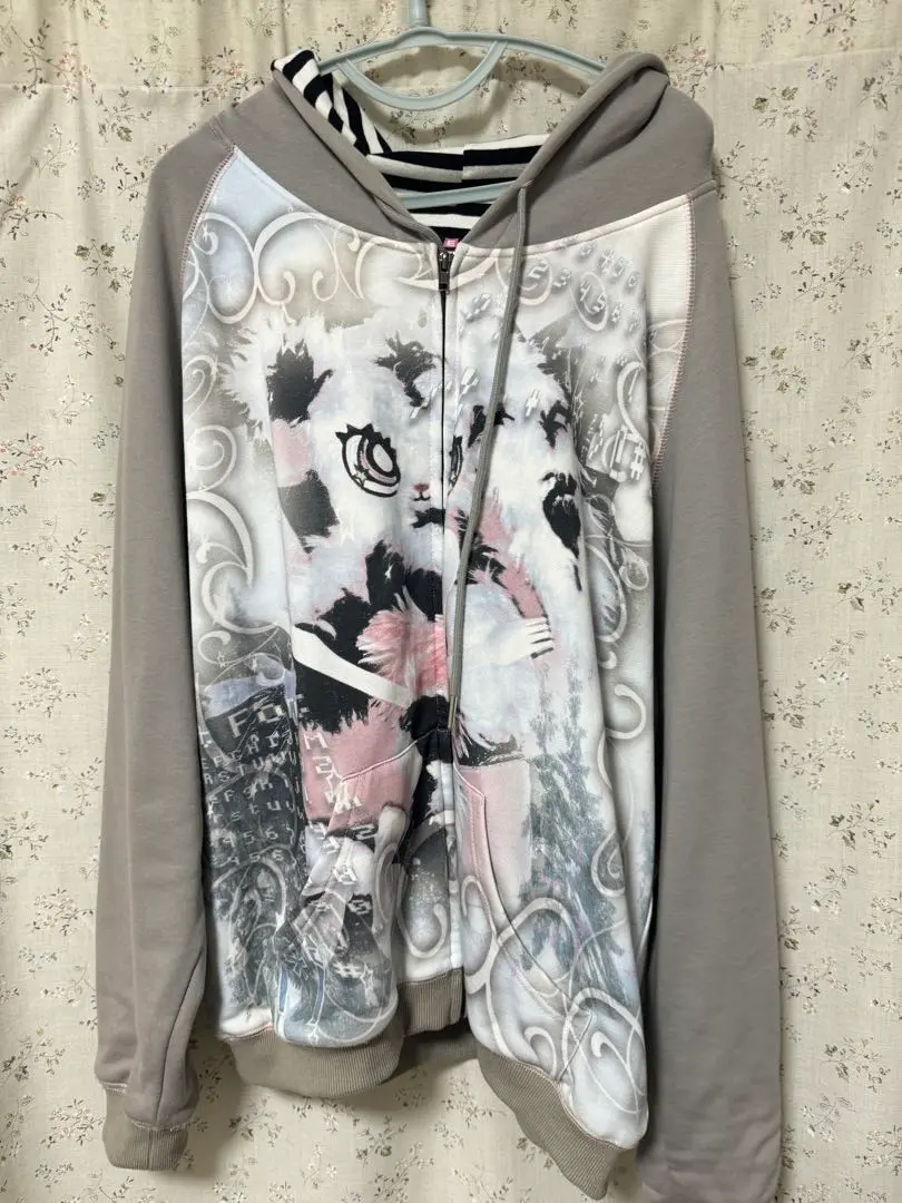 NewJeans パーカー メンズ プルオーバー 新品 うさぎ ニュー