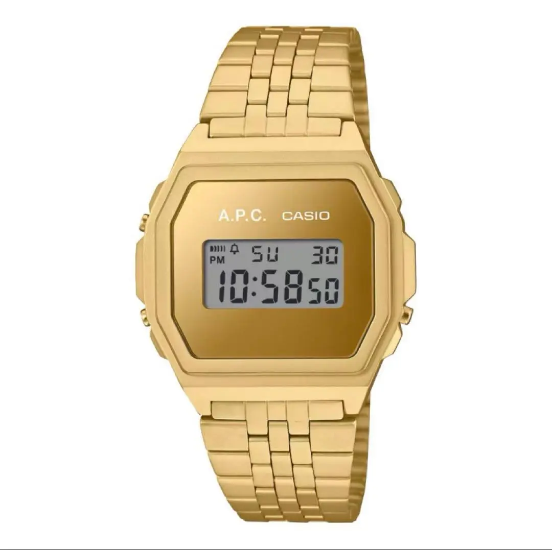 CASIO×APC シルバー 新品未使用カシオ アーペーセー 2025年最新】A.P.C. casioの人気アイテム - メルカリ
