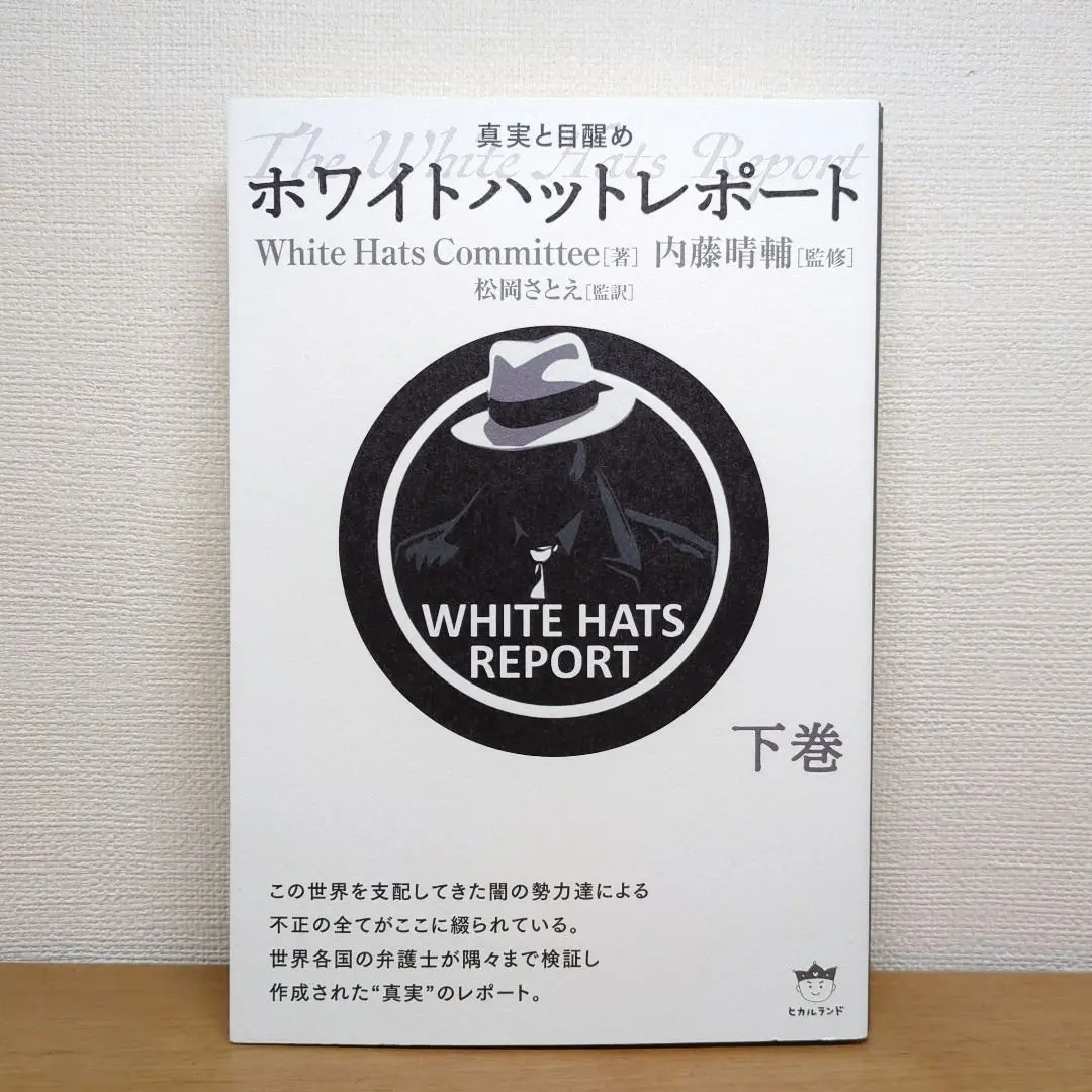 ホワイトハットレポート 真実と目醒め 上巻&amp;下巻 Amazon.co.jp: ホワイトハットレポート 下巻 : White Hats
