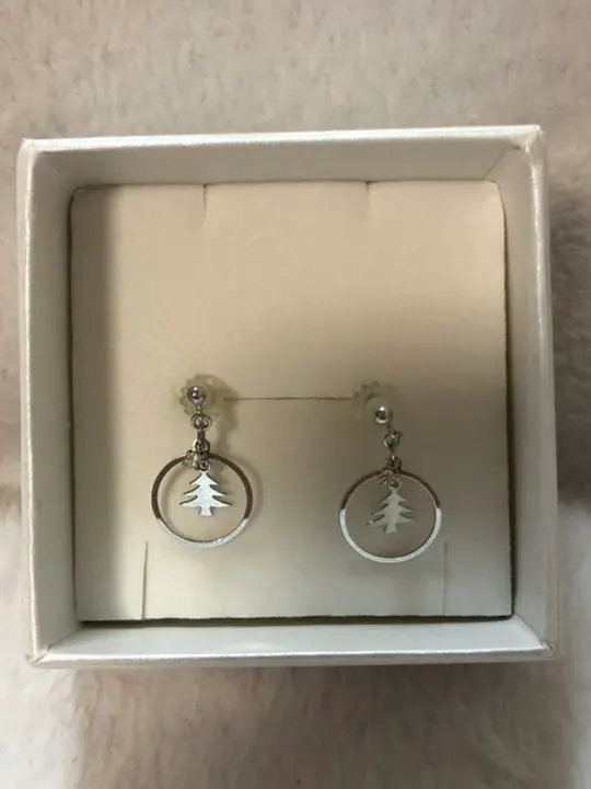 【新品未使用】VERITE シルバー ピアス ♡VERITE ピアス
