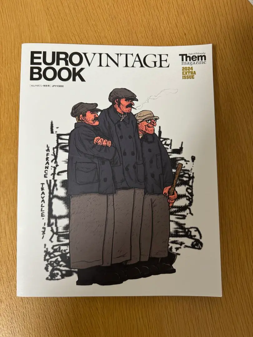 Them magazine 2024 特別号 EURO VINTAGE BOOK EURO VINTAGE BOOK Them Magazine 2024 EXTRA ISSUE - 江口洋品