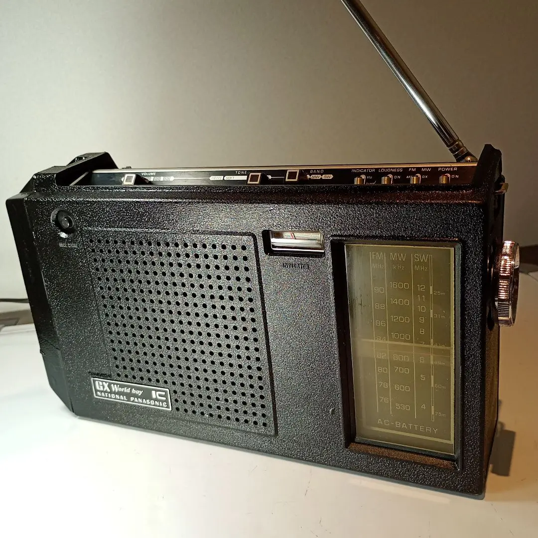 Panasonic GX World boy ラジオ RF-858 クオート様用 ナショナル ラジオ ワールドボーイGX RFー858 - 「宝の森