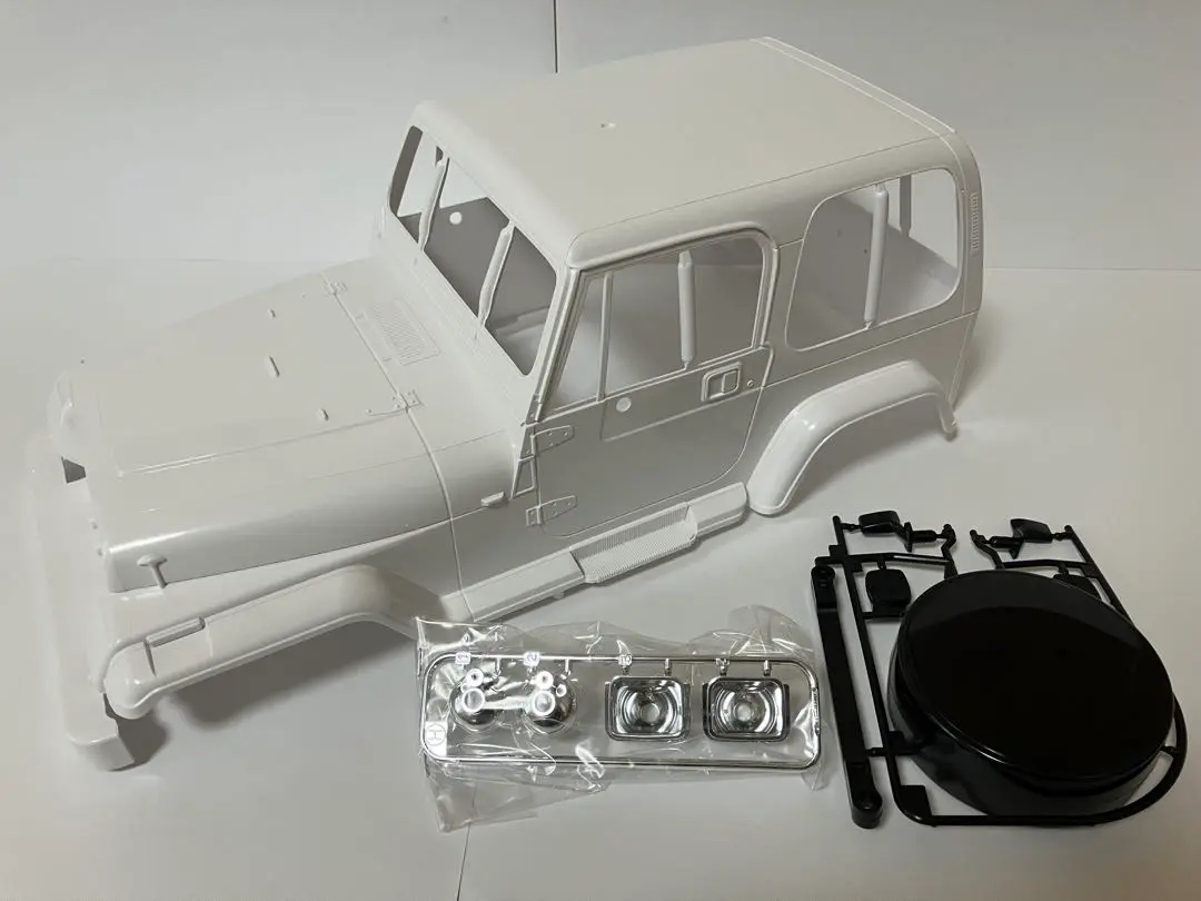 1/10 電動R/C組立キット ジープラングラー (YJ) CR-01シャーシ