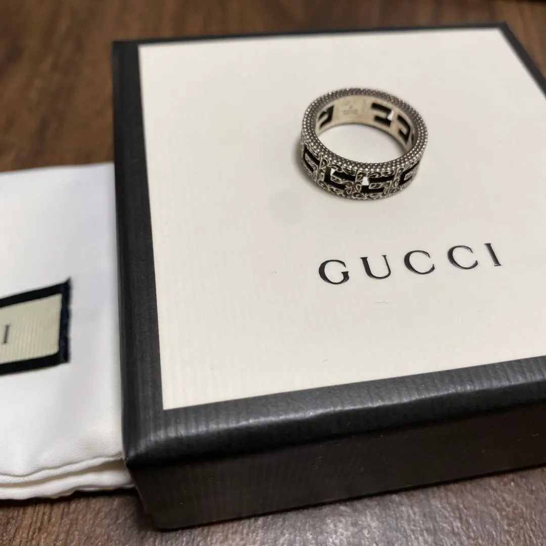 Thumbnail of GUCCI Gucci Ring Arabesque GG Garden Series