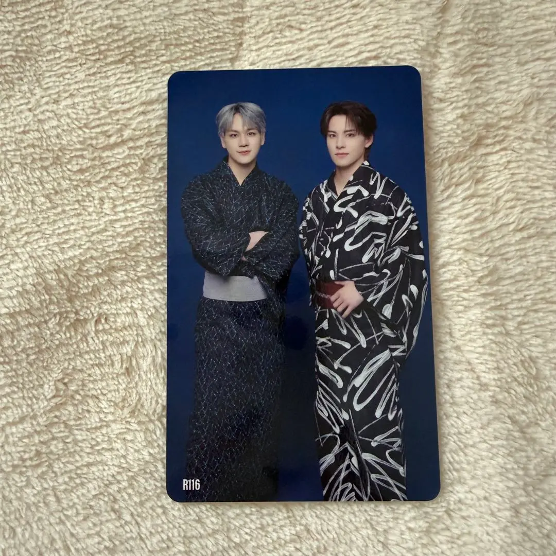 Thumbnail of JO1 Matsuri Trading Card Unit: Takumi Kawanishi, Issei Mamehara, R116