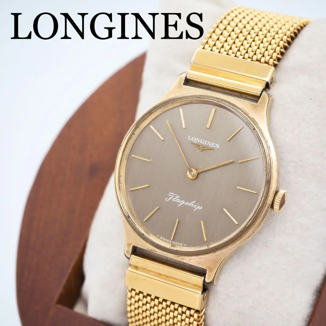 LONGINES 手巻き アナログ時計 ゴールド Yahoo!オークション -「ロンジン時計 ゴールド」(ら行