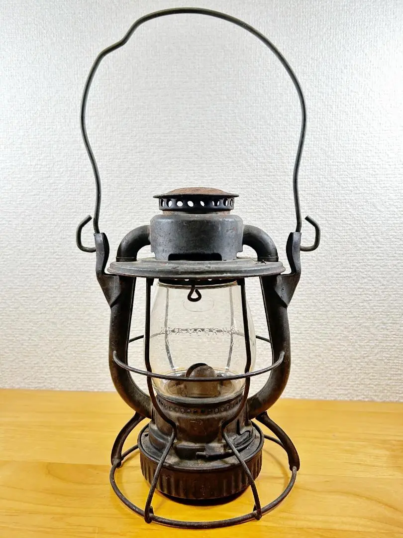 ★超美品★ Dietz VESTA ★純正グローブ★ デイツベスタ ランタン 008 レイルロードランタン 1945年1月製造 DIETZ VESTA クリア