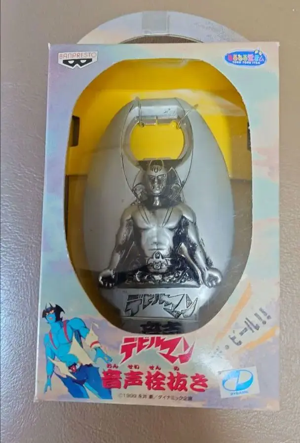 デビルマン　音声　栓抜き　クリア　フィギュア　アニメ　レトロ　レア　グッズ　新品 デビルマン 音声 栓抜き クリア フィギュア アニメ レトロ レア