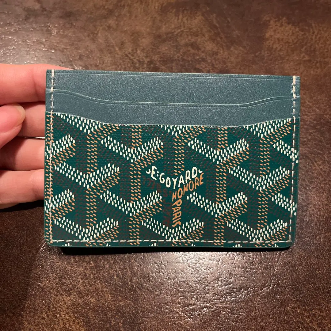 ◼️ GOYARD 幾何学模様 名刺入れ　箱付き◼️ 2025年最新】GOYARD 名刺入れの人気アイテム - メルカリ
