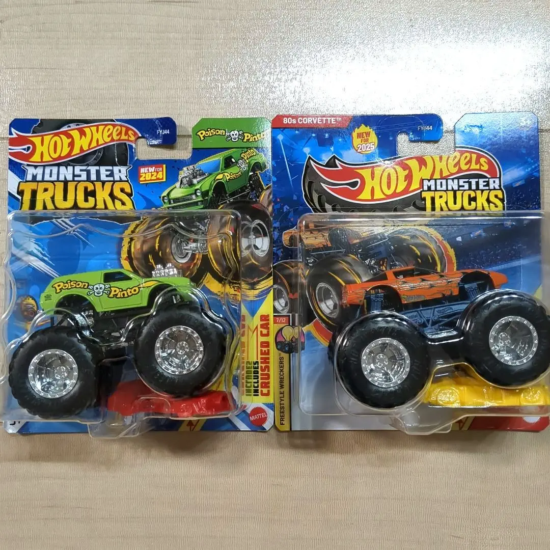 ホットウィール　hot wheels モンスタートラック ポイズンピント　新品 2025年最新】ポイズンピントの人気アイテム - メルカリ