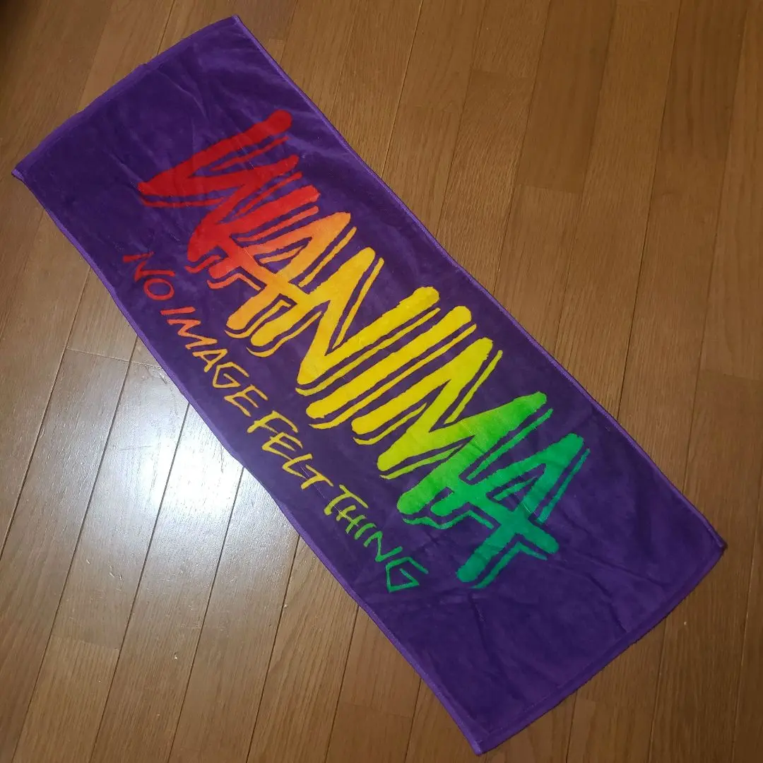WANIMA タオル ピザロゴ 紫 WANIMA フェイスタオル グッズ 紫 - メルカリ
