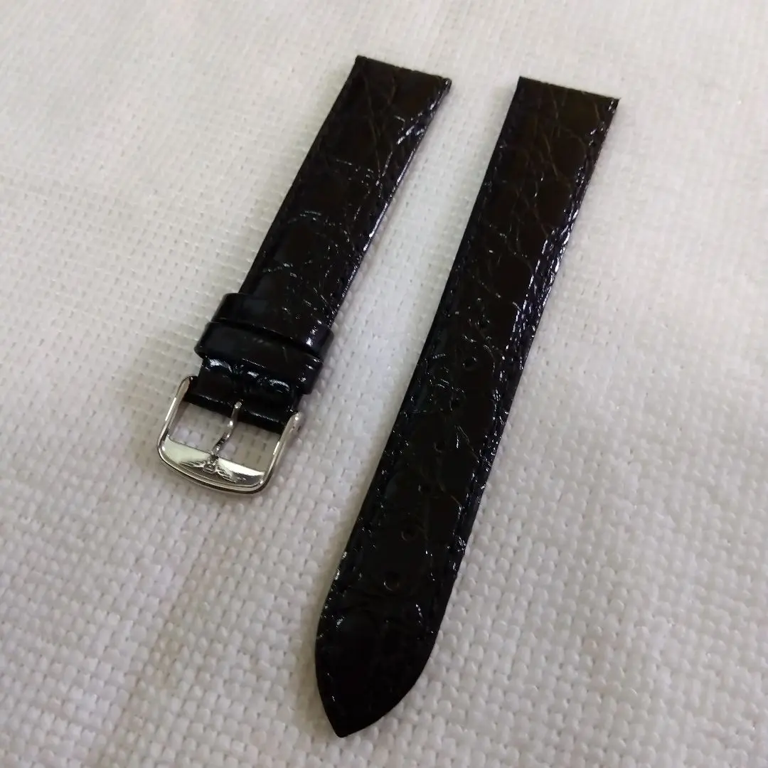 【未使用】ロンジン純正レザーベルト 21mm LONGINES - 本物 新品同 ロンジン 純正品 シルバー 尾錠 レザー
