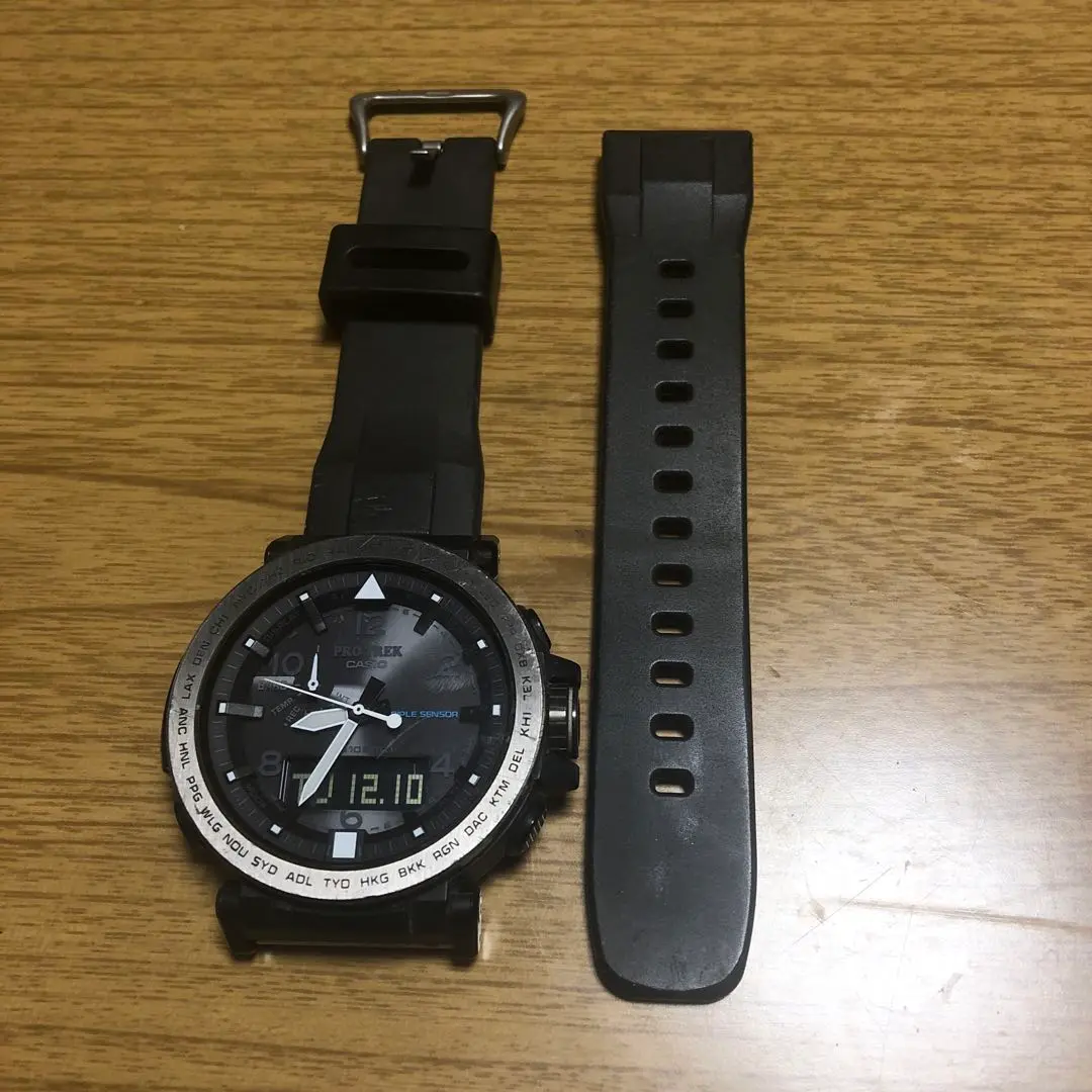 ✨セール！ カシオ PRO TREK PRG-650Y-1JF「ナイトサファリ」 Amazon.co.jp: [カシオ] 腕時計 プロトレック NAVY BLUE SERIES