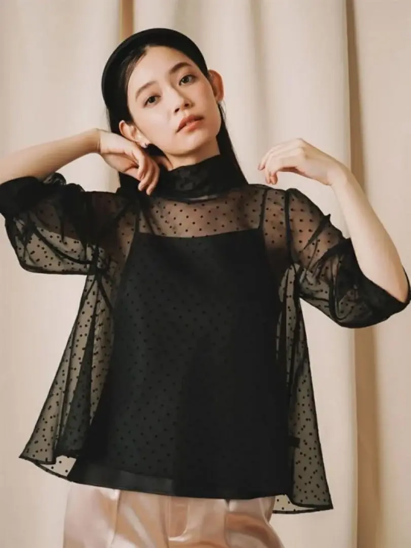 フラワーフロッキーブラウス(ブラウス・シャツ)｜TOPS（トップス