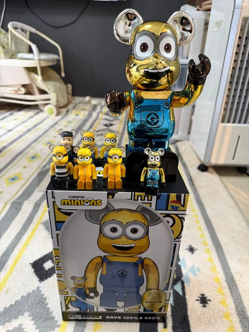 MEDICOM TOY - 【ミニオン】BE@RBRICK TIM400％ MEDICOM TOY x Despicable Me Otto Minion BE@RBRICK 400