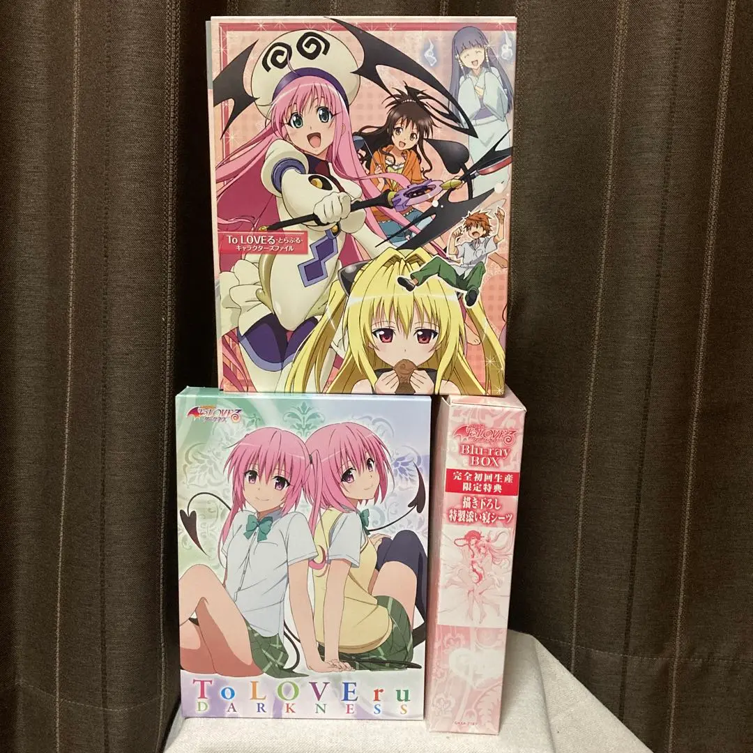 To LOVEる　ダークネス　Blu-ray BOX 初回生産　添い寝シーツ Amazon.com: To Love-ru Darkness ND Blu-ray Box First