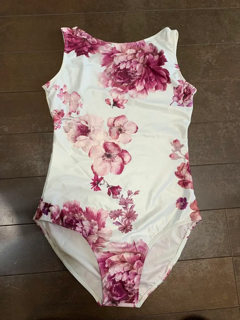 花紋圓領緊身衣L 的縮圖