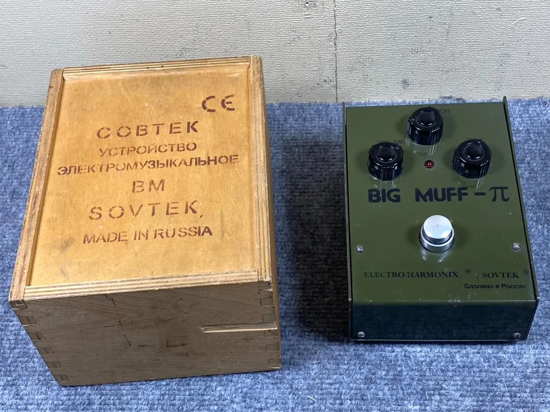 BIG MUFF エフェクター ロシア製 Electro Harmonix Green Russian Big Muff [Distortion