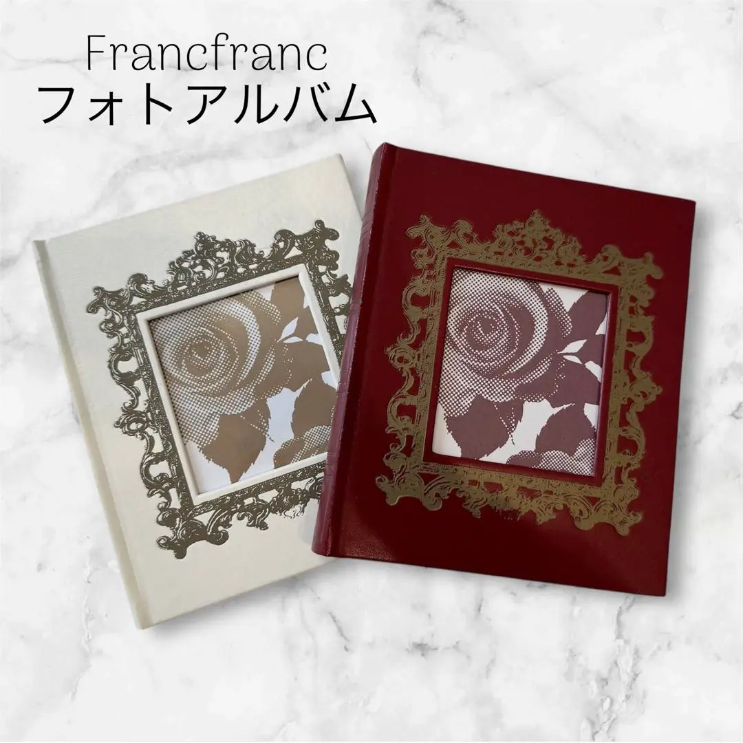 新品　Francfranc  フォトアルバム　ブック【匿名配送・送料込み】未使用 RIBBON フォトアルバムフレーム ホワイト | Francfranc（フラン