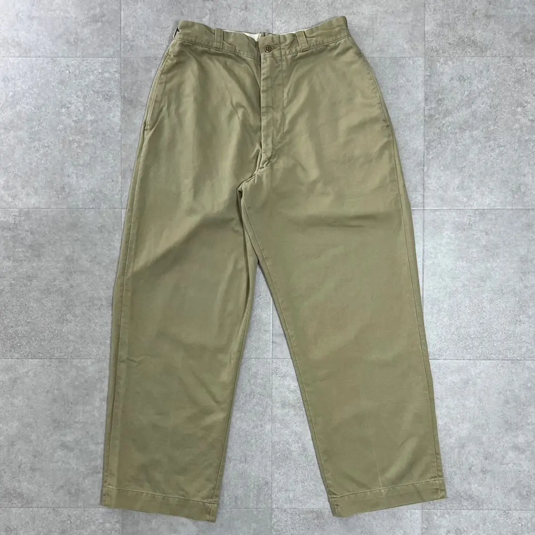 【美品】バズリクソンズ US ARMY チノパン W30 東洋 Lot No. M43035 / EARLY MILITARY CHINOS 1945 MODEL (ONE WASH