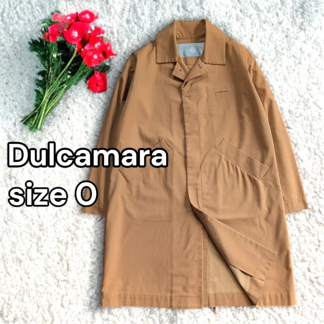DULCAMARA ヴィンテージ加工デニムステンカラーコート 495548_L.jpg