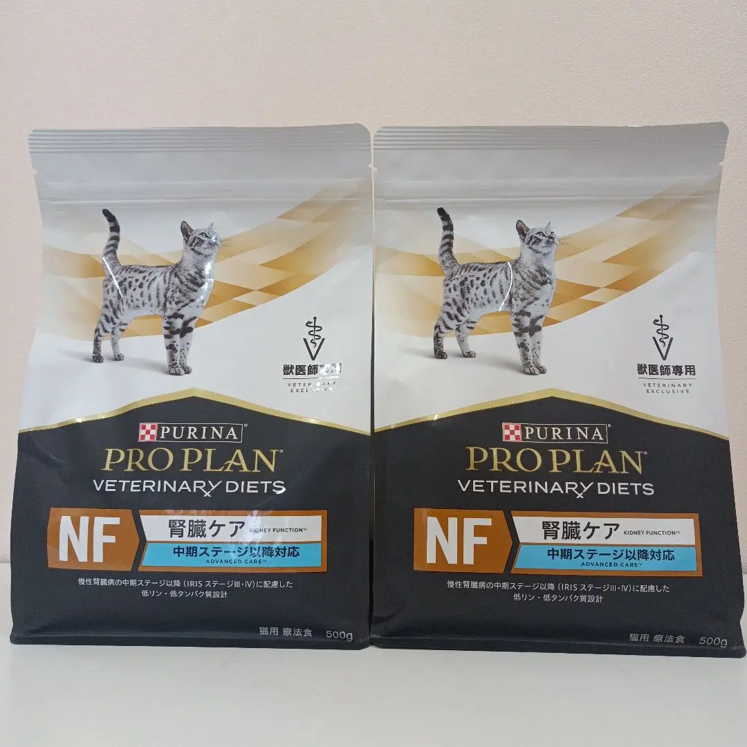 猫用療法食 NF 腎臓ケア ピュリナ　中期ステージ以降対応　500g×5袋 NF 腎臓ケア 中期ステージ以降対応（ウェット