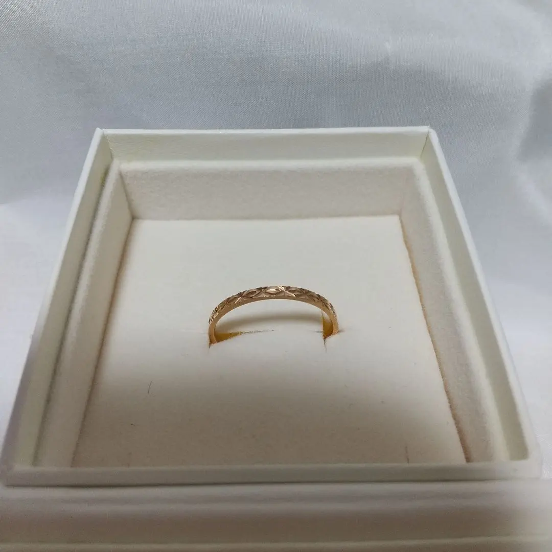 Thumbnail of Excellent Condition ◆ ⑨ Surgical Stainless Steel Ring (Pink Gold) Size 16