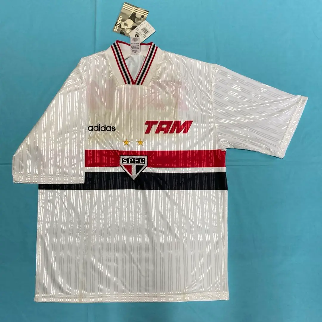 美品 Adidas SPFC エンブレム刺繍 サンパウロFC ユニフォーム S 美品 Adidas SPFC エンブレム刺繍 サンパウロFC ユニフォーム S