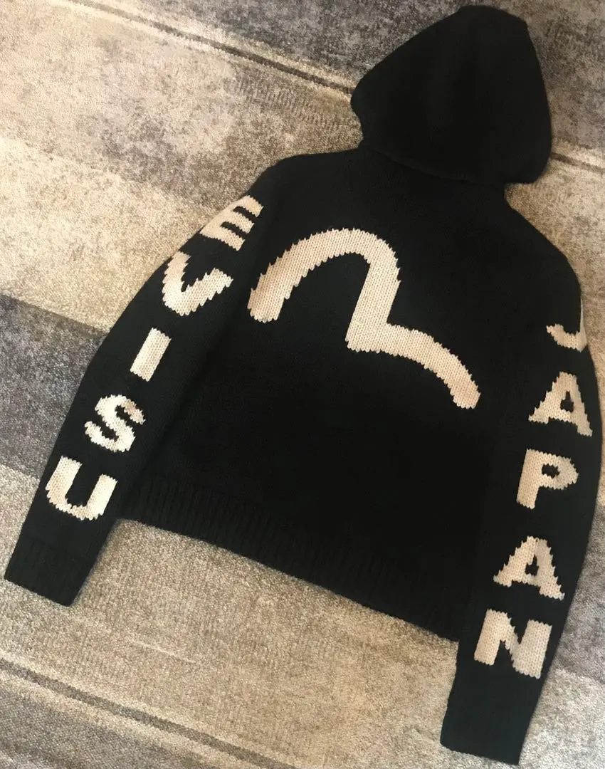 EVISU カウチンセーター エヴィス ニットブラウン 38 カーディガン 2025年最新】evisu カウチンの人気アイテム - メルカリ