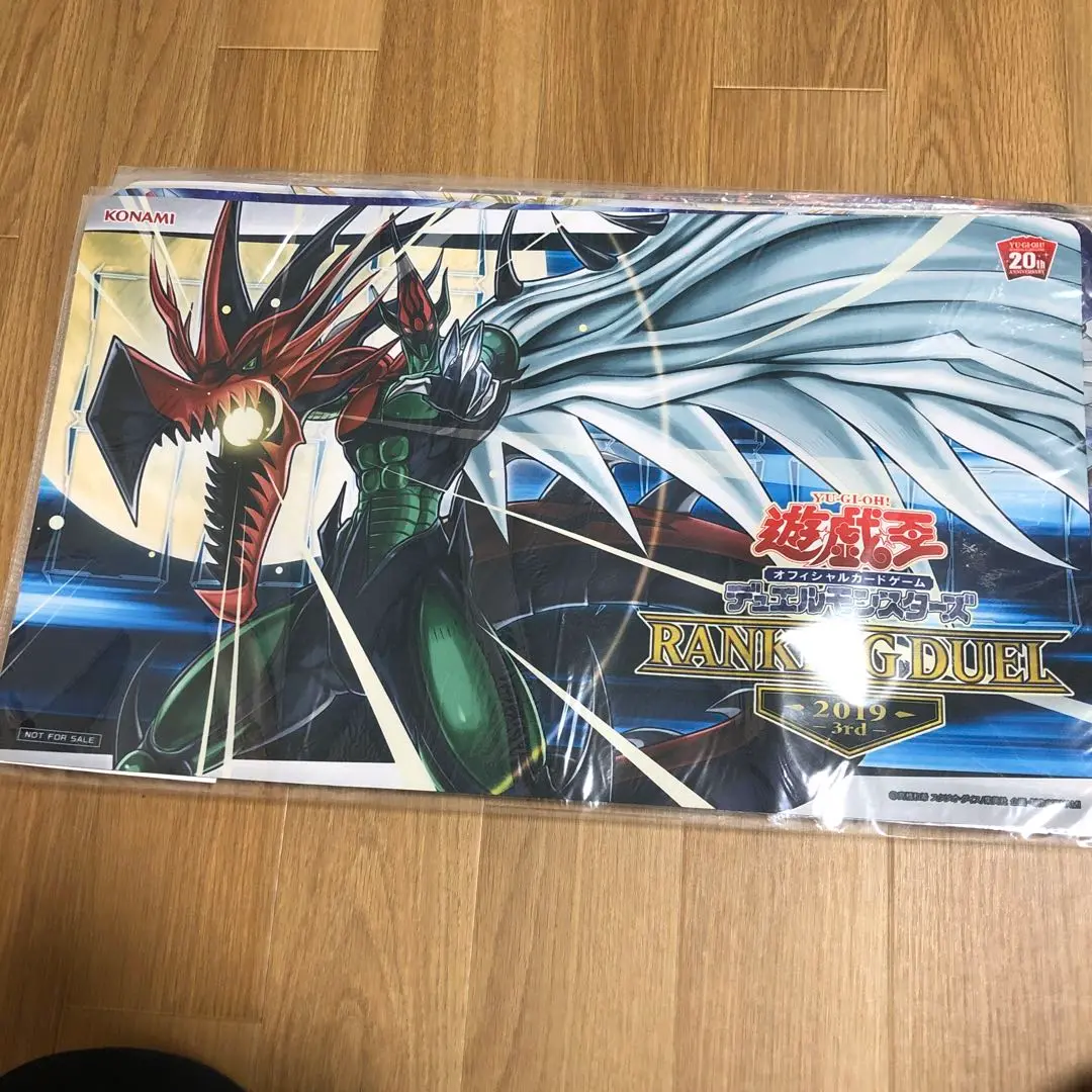 遊戯王 OCG E•HEROフレイムウィングマン プレイマット 未開封品】E・HERO フレイム・ウィングマン/遊城十代 プレイ