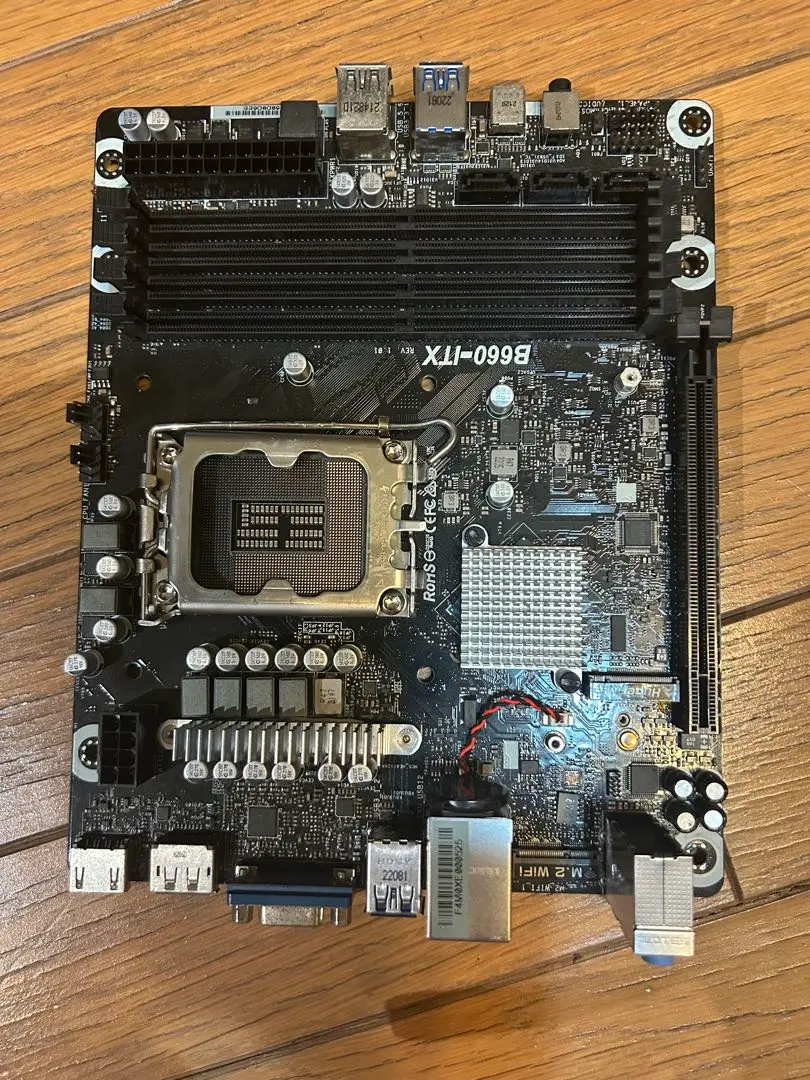 B660-ITX マザーボード LGA 1700 Amazon | ASRock マザーボード B660M-ITX/ac Intel B660
