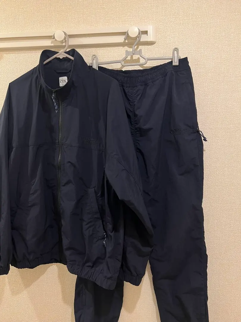 カリフォルニアジェネラルストア ブラック ナイロン セットアップ S カリフォルニアジェネラルストア ユナイテッドアローズ ナイロン