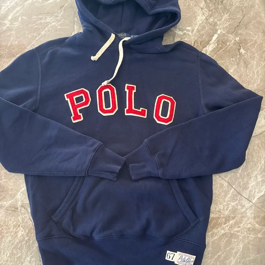Thumbnail of POLO Hoodie, Navy, XS