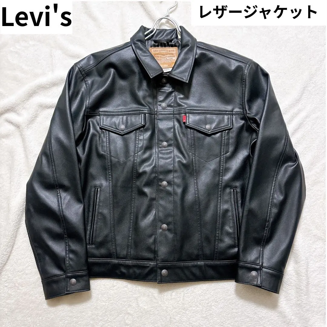 Levi's レザージャケット Japan limited L 新品 Levi's ブルゾン アウター Levi's/リーバイス JAPAN LIMITED LEATHER