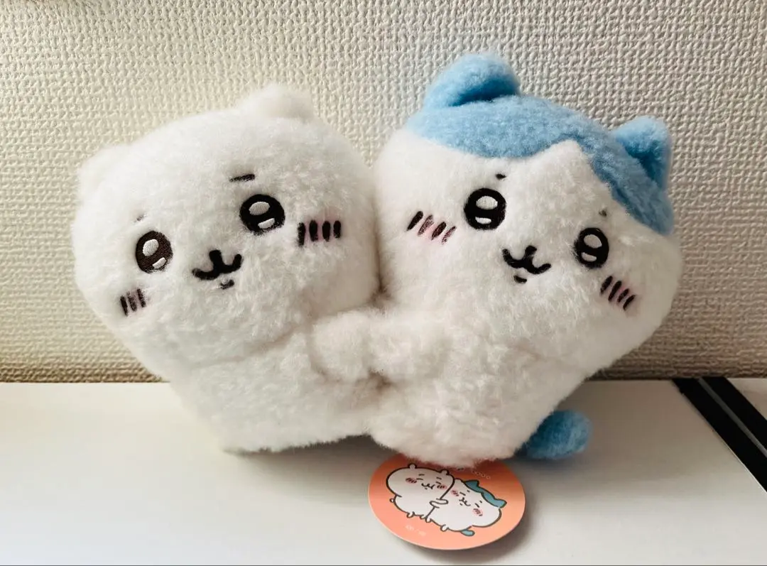【レア⭐︎】ちいかわほわほわぬいぐるみ むぎゅっと したちいかわ・ハチワレ ちいかわ ほわほわぬいぐるみ むぎゅっとしたちいかわ・ハチワレ