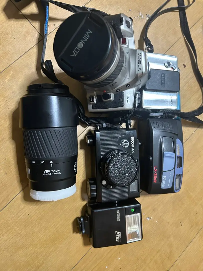 ジャンクカメラ　リコーA-2 リコー最後のゼンマイカメラ「RICOH A-2」分解・清掃 | ヨッシー
