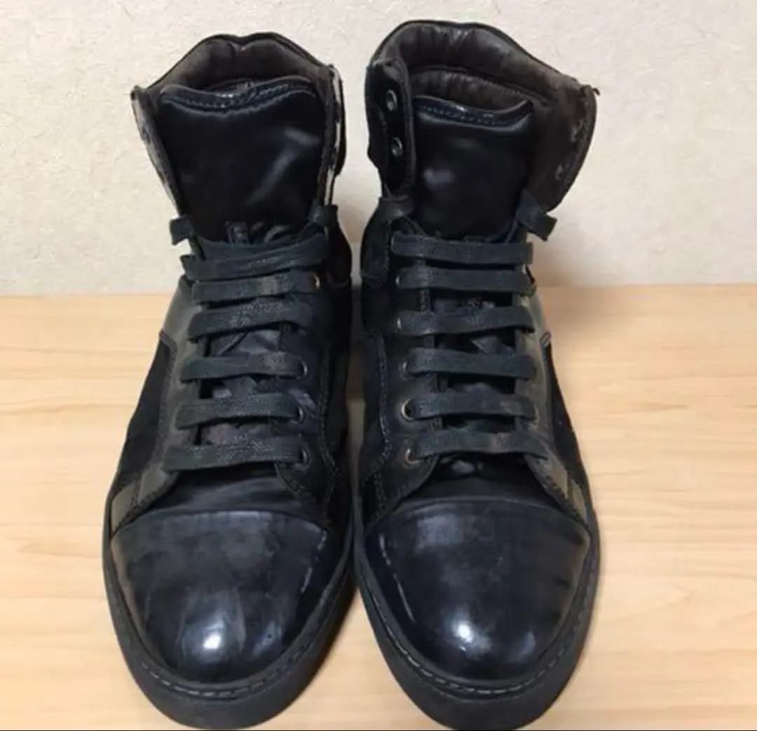 Thumbnail of LANVIN Men's High-Cut Sneakers, Made in Italy