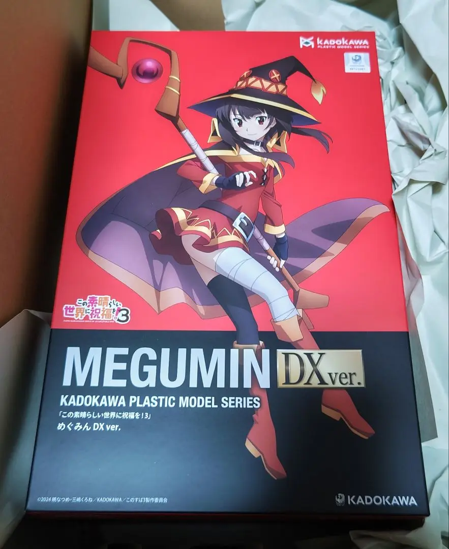 【未開封】めぐみん DXver KADOKAWA プラモデル KADOKAWA PLASTIC MODEL SERIES 「この素晴らしい世界に祝福を
