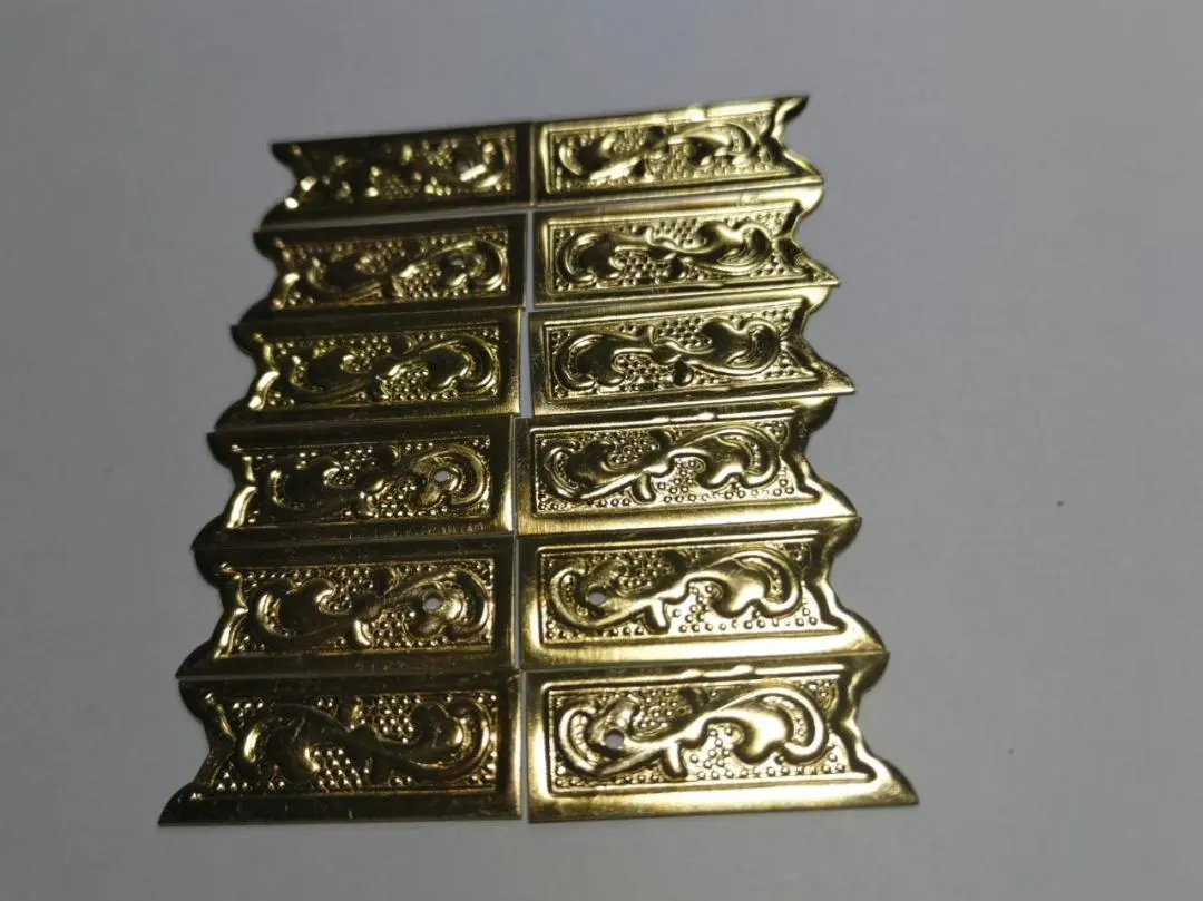 ★特注品 （4枚）60ｍｍｘ16ｍｍ【金鍍金】 神輿、祭り、山車、真鍮金具 kg-ry-sh-055.jpg