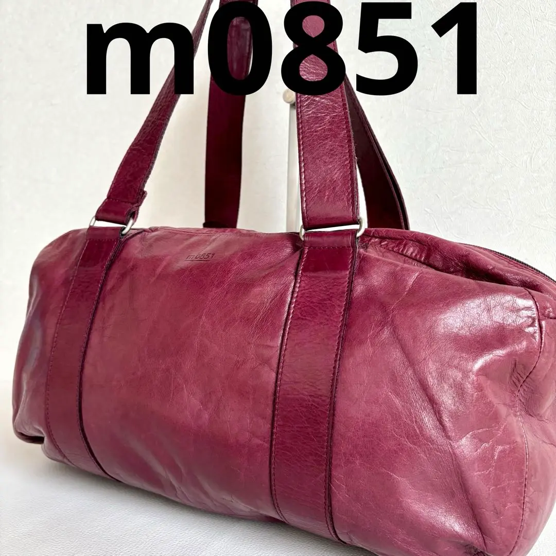 【美品】m0851 ダッフル テニスバッグ アニリン シワ加工 レザー ブラック 2025年最新】m0851テニスバッグの人気アイテム - メルカリ