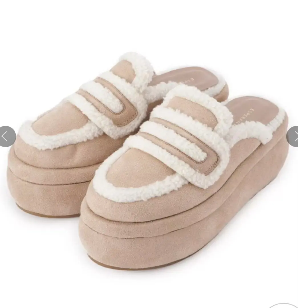 Thumbnail of ESPERANZA Esperanza Fluffy Boa Sabot