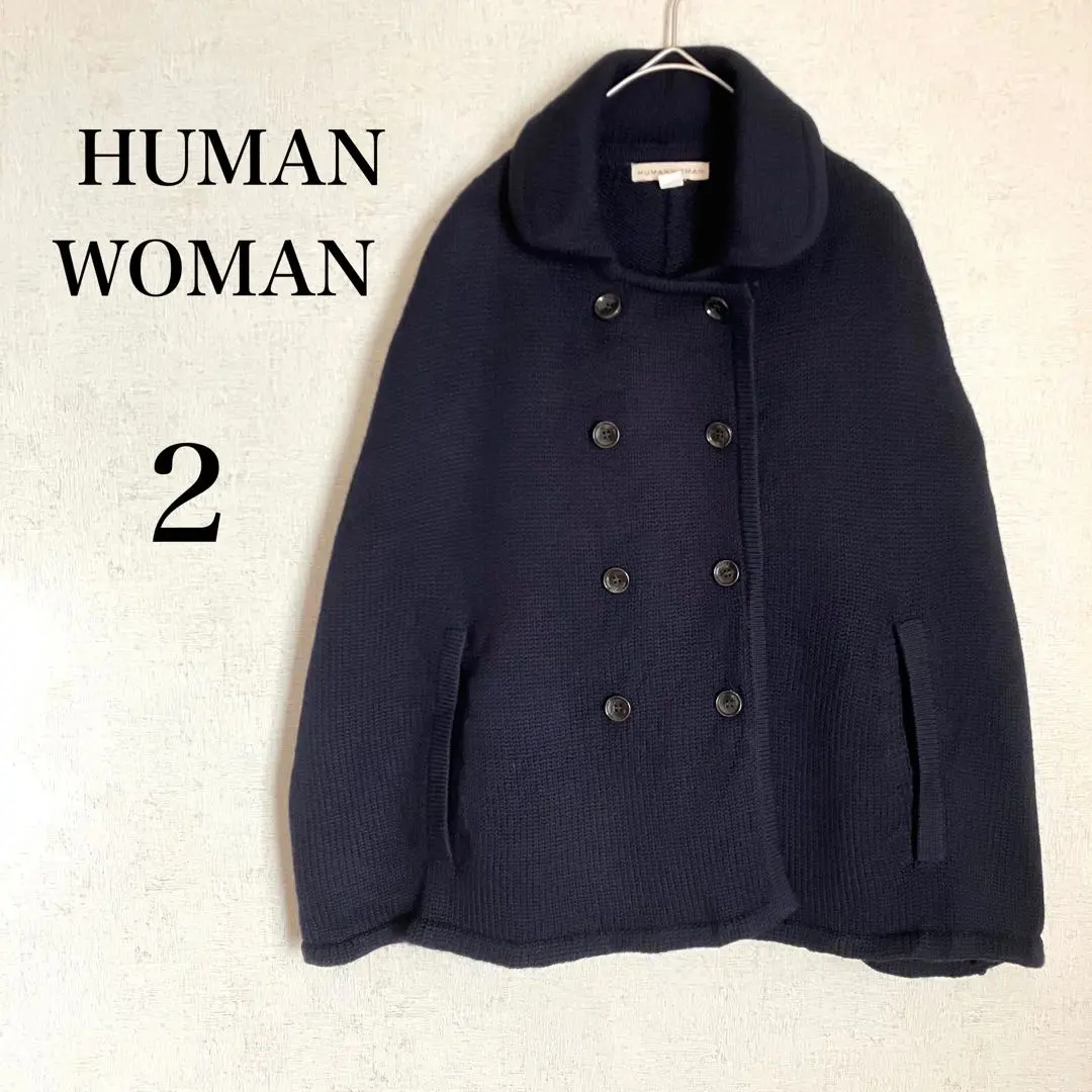 2025年最新】HUMAN WOMAN ポンチョ・ケープコートの人気アイテム