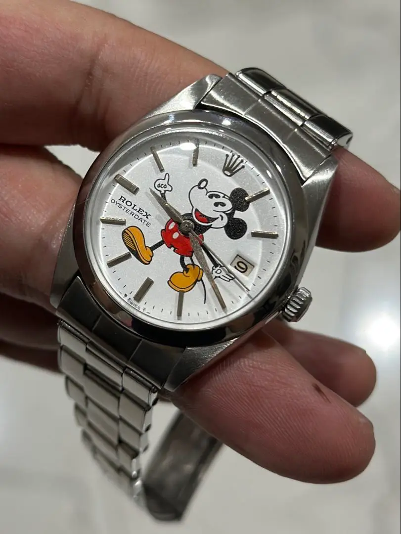 Rolex ロレックス オイスターデイト ミッキー リダンダイアル
