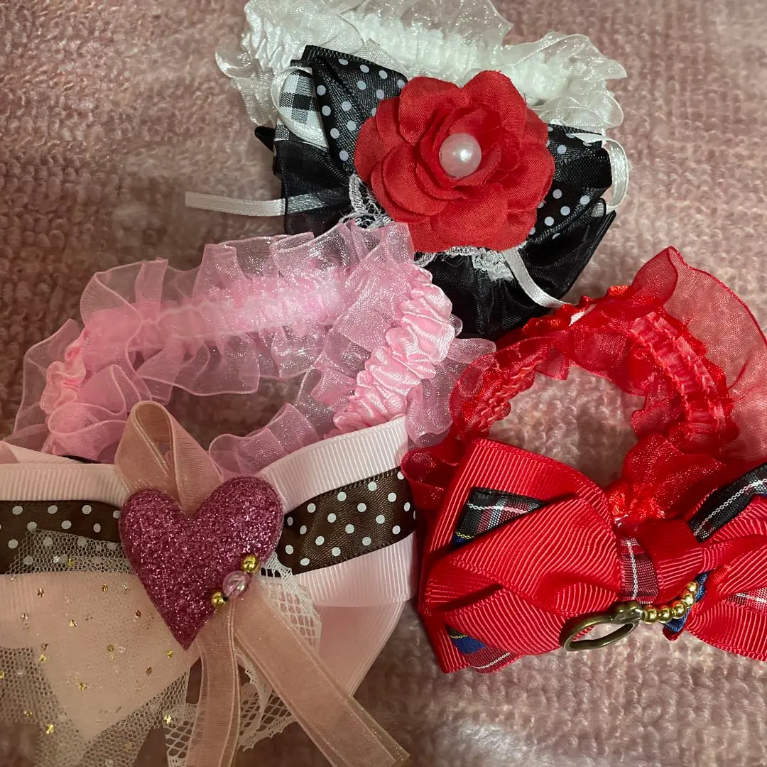 Thumbnail of Dog Chouchou Collar - Set of 3 - 34