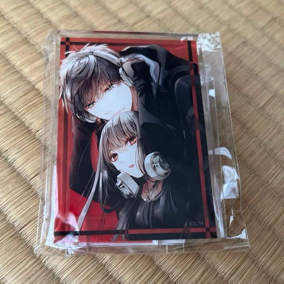 Thumbnail of Fallen JK and the Crippled Teacher Mini Acrylic Stand: Oguri Senri & Haiba Jin