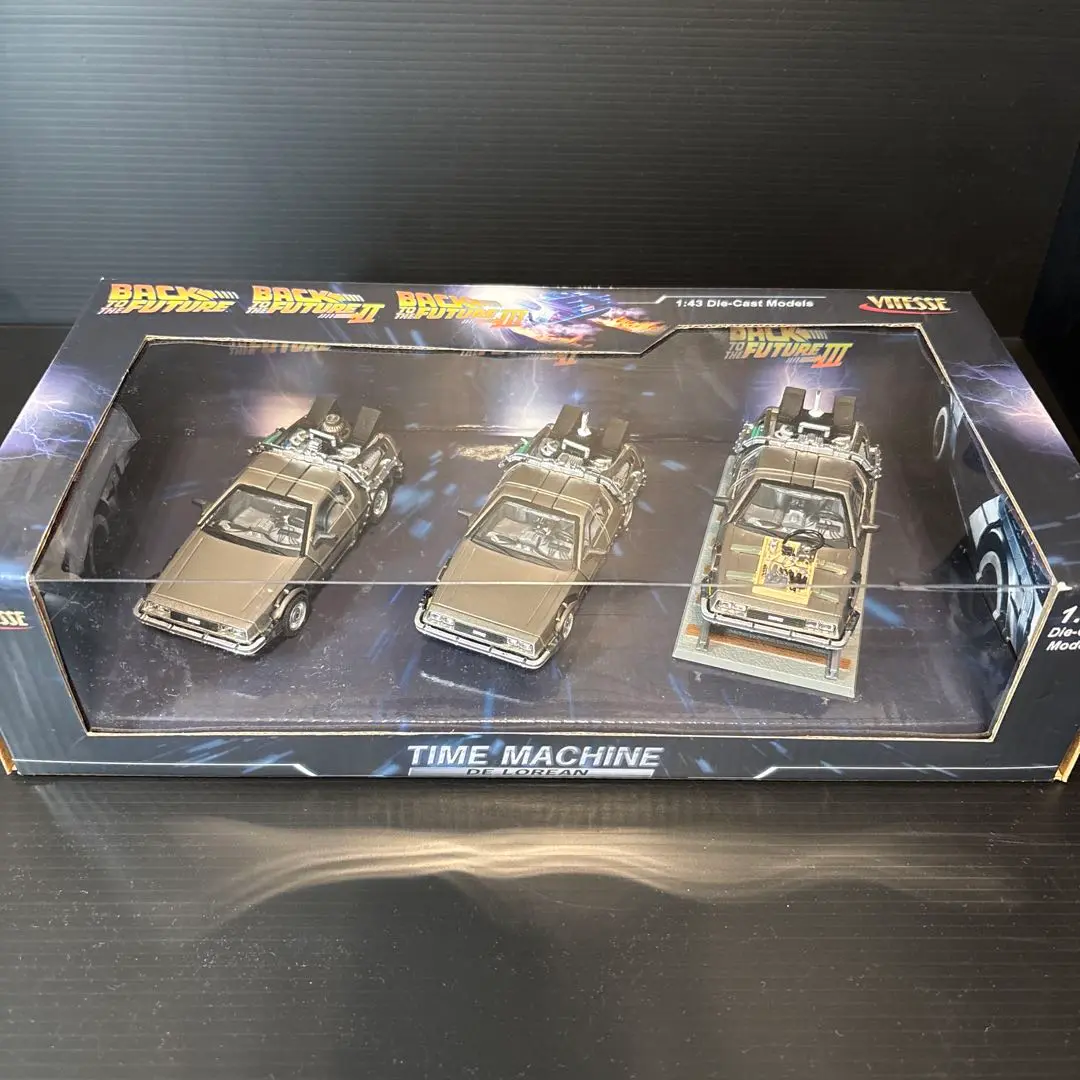 (未使用･未開封品)　VITESSE/ビテス デロリアン 「バック トゥー ザ フュー チャー」 Part II/ステンレス フィニッシュ 1/43スケール     24010 tu1jdyt Amazon | VITESSE/ビテス デロリアン 「バック トゥー ザ フュー