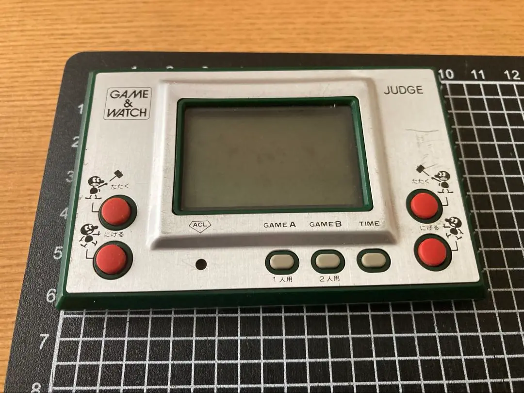 稀少品 ゲーム&ウォッチ ジャッジ JUDGE　前期　ニンテンドー任天堂 レトロ 電子ゲーム】ゲームウォッチ ジャッジ 任天堂 初期